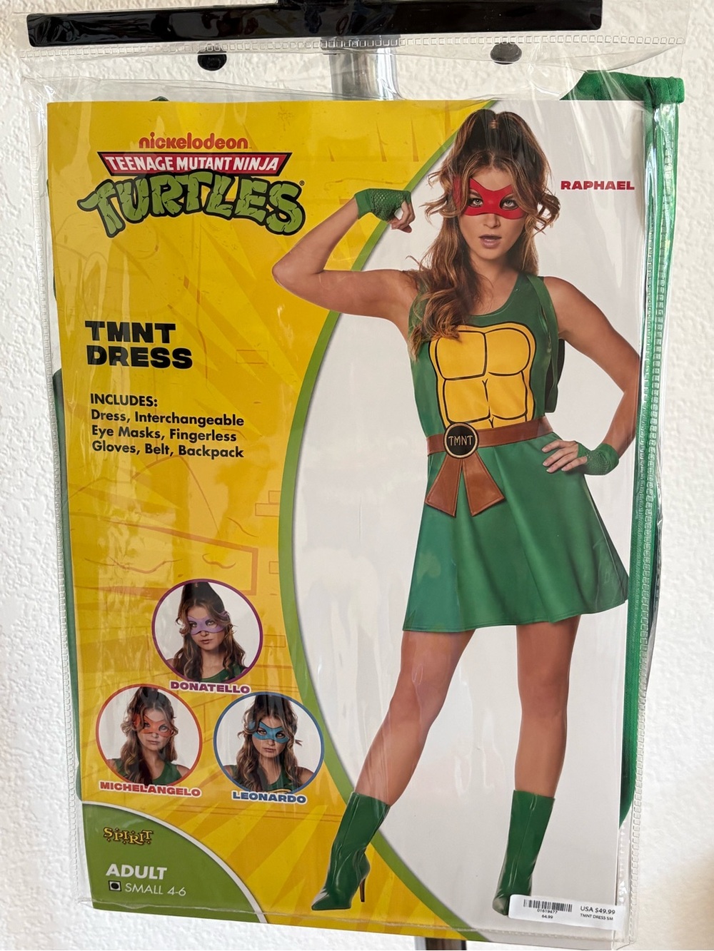 Spirit Teenage Mutant Ninja Turtles Green Costume